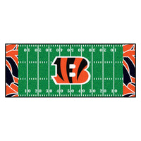 NFL - Cincinnati Bengals XFIT Field Runner Mat - 30in. x 72in.