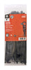 Gardner Bender 8 in. L Black Cable Tie 100 pk