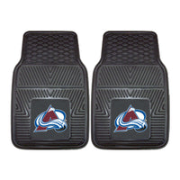 NHL - Colorado Avalanche Heavy Duty Car Mat Set - 2 Pieces