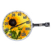 Taylor Sunflower Dial Thermometer Plastic Yellow 5.25 in.