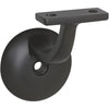 National Hardware Black Zinc Handrail Bracket 3.10 in. L 250 lb (Pack of 5).