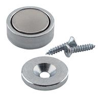 Magnet Source .25 in. L X .625 in. W Silver Super Latch Magnets 16 lb. pull 2 pc