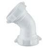 PlumbCraft 1-1/2 in. Slip in. Plastic 45 Degree Elbow 7 pk