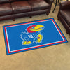 University of Kansas 4ft. x 6ft. Plush Area Rug