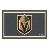 NHL - Vegas Golden Knights 4ft. x 6ft. Plush Area Rug