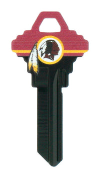 Hillman NFL Painted Key House/Office Universal Key Blank 68/SC1 Single sided (Pack of 6)