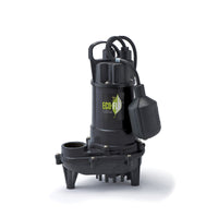 ECO-FLO 1/3 HP 3300 gph Cast Iron Tethered Float Switch AC Submersible Sump Pump