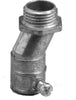 Halex 1/2 in. D Zinc Offset Set Screw Connector For EMT 1 pk