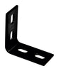 National Hardware 3.1 in. H X 1.5 in. W X 0.125 in. D Black Carbon Steel Inside/Outside Corner Brace