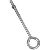 Hampton 3/8 in. x 8 in. L Stainless Steel Eyebolt Nut Included (Pack of 5)