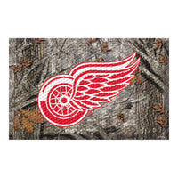 NHL - Detroit Red Wings Camo Rubber Scraper Door Mat