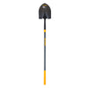 True Temper 57.38 in. Steel Round Digging Shovel Fiberglass Handle