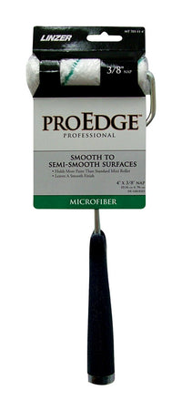 Linzer Pro Edge 4 in. W Mini Paint Roller Frame and Cover Threaded End