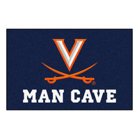 University of Virginia Man Cave Rug - 19in. x 30in.