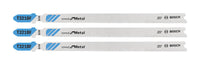 Bosch 5-1/4 in. Bi-Metal T-Shank Wavy set and milled Jig Saw Blade 12 TPI 3 pk