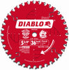 Diablo 5-3/8 in. D X 10 mm TiCo Hi-Density Carbide Trim Saw Blade 36 teeth 1 pk