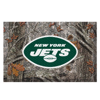 NFL - New York Jets Camo Rubber Scraper Door Mat