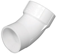 Charlotte Pipe Schedule 40 4 in. Hub X 4 in. D Spigot PVC Street Elbow 1 pk