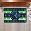 NBA - Minnesota Timberwolves Holiday Sweater Rug - 19in. x 30in.