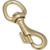 3172BC 3/4" x 3-5/16" Snap Bolt Round Swivel - Bronze Plated