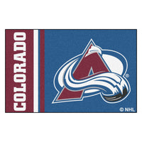 NHL - Colorado Avalanche Uniform Rug - 19in. x 30in.