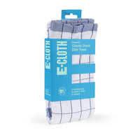 E-Cloth Essential Blue/White Classic Check Kitchen Towel (Pack of 5)