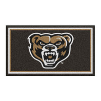 Oakland University 3ft. x 5ft. Plush Area Rug