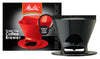 Melitta Ready Set Joe 1-Cup Black Pour-Over Coffee Brewer