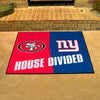 NFL House Divided - 49ers / Giants House Divided Rug