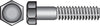 Hillman 5/16-18 in. D X 1-1/2 in. L Stainless Steel Hex Head Cap Screw 100 pk