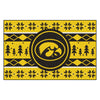 University of Iowa Holiday Sweater Rug - 19in. x 30in.