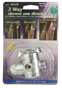 Whedon Chrome ABS 2.5 in. Showerhead Diverter Valve