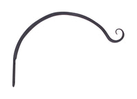 Panacea Black Wrought Iron 7 in. H Curved Plant Hook 1 pk