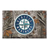 MLB - Seattle Mariners Camo Camo Rubber Scraper Door Mat