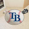 MLB - Tampa Bay Rays Baseball Rug - 27in. Diameter