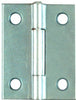 National Hardware 2 in. L Zinc-Plated Door Hinge 2 pk