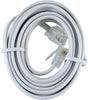 Power Gear 7 ft. L White Phone Line Cord