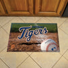 MLB - Detroit Tigers Rubber Scraper Door Mat