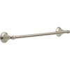 Delta Windemere Brushed Nickel Silver Towel Bar 18 in. L Die Cast Zinc