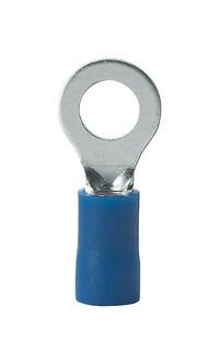 Gardner Bender 16-14 Ga. Insulated Wire Ring Terminal Blue 100 pk