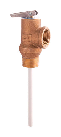 Watts 3/4 in. MNPT Brass Temperature and Pressure Relief Valve 3/4 in. FNPT 1 pk