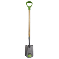 Ames 40.75 in. Steel Round Digging Spade Wood Handle