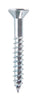 Hillman No. 8 X 1-1/4 in. L Phillips Zinc-Plated Wood Screws 100 pk