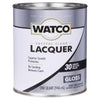 Watco Gloss Clear Oil-Based Alkyd Wood Finish Lacquer 1 qt (Pack of 6)