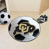 University of Colorado Soccer Ball Rug - 27in. Diameter