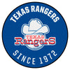 MLB - Texas Rangers Retro Collection Roundel Rug - 27in. Diameter - (1972)