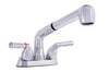 LDR Chrome Pull-Down Bathroom Sink Faucet 4 in.