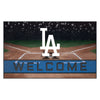 MLB - Los Angeles Dodgers Rubber Door Mat - 18in. x 30in.