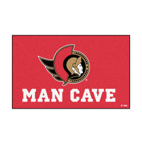 NHL - Ottawa Senators Man Cave Rug - 5ft. x 8 ft.