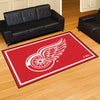 NHL - Detroit Red Wings 5ft. x 8 ft. Plush Area Rug